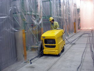 電動コンクリートカッター施工事例②