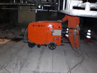 電動コンクリートカッター施工事例③