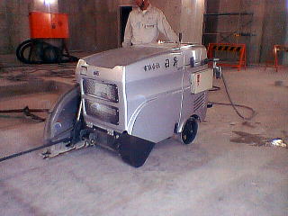 電動コンクリートカッター施工事例⑥